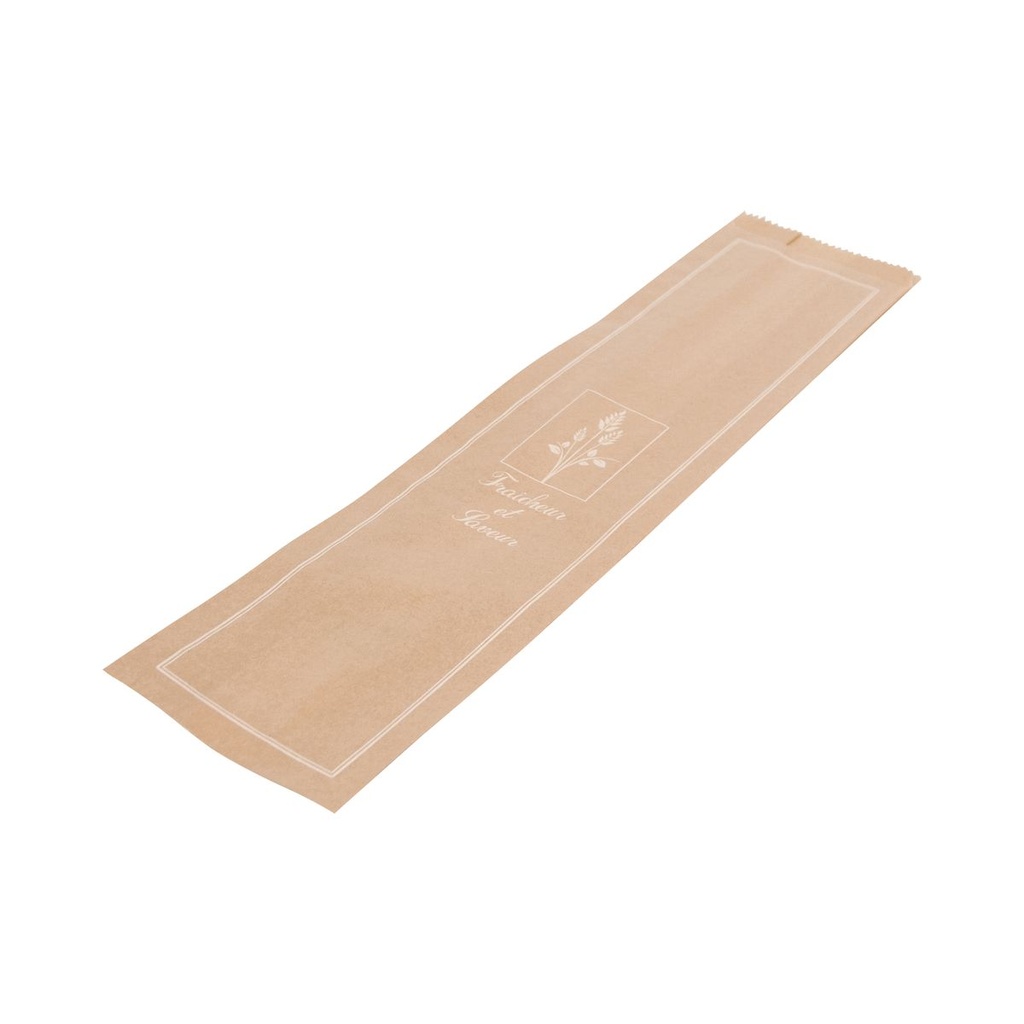 EN0022 Sacs baguette/ 1000 kraft brun 100+40X480 Fraîcheur & Saveur - vue 2