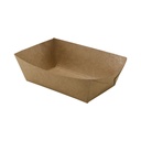 EB0002 BARQUETTE CARTON BRUN SANS IMP 120x70x45mm - vue 2
