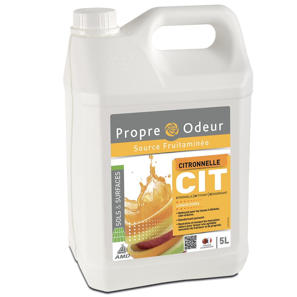 Nettoyant désodorisant sols Citronnelle — C.I.T 5L