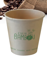 GOBELETS BAMBOU 10cl /50 (PCB20)