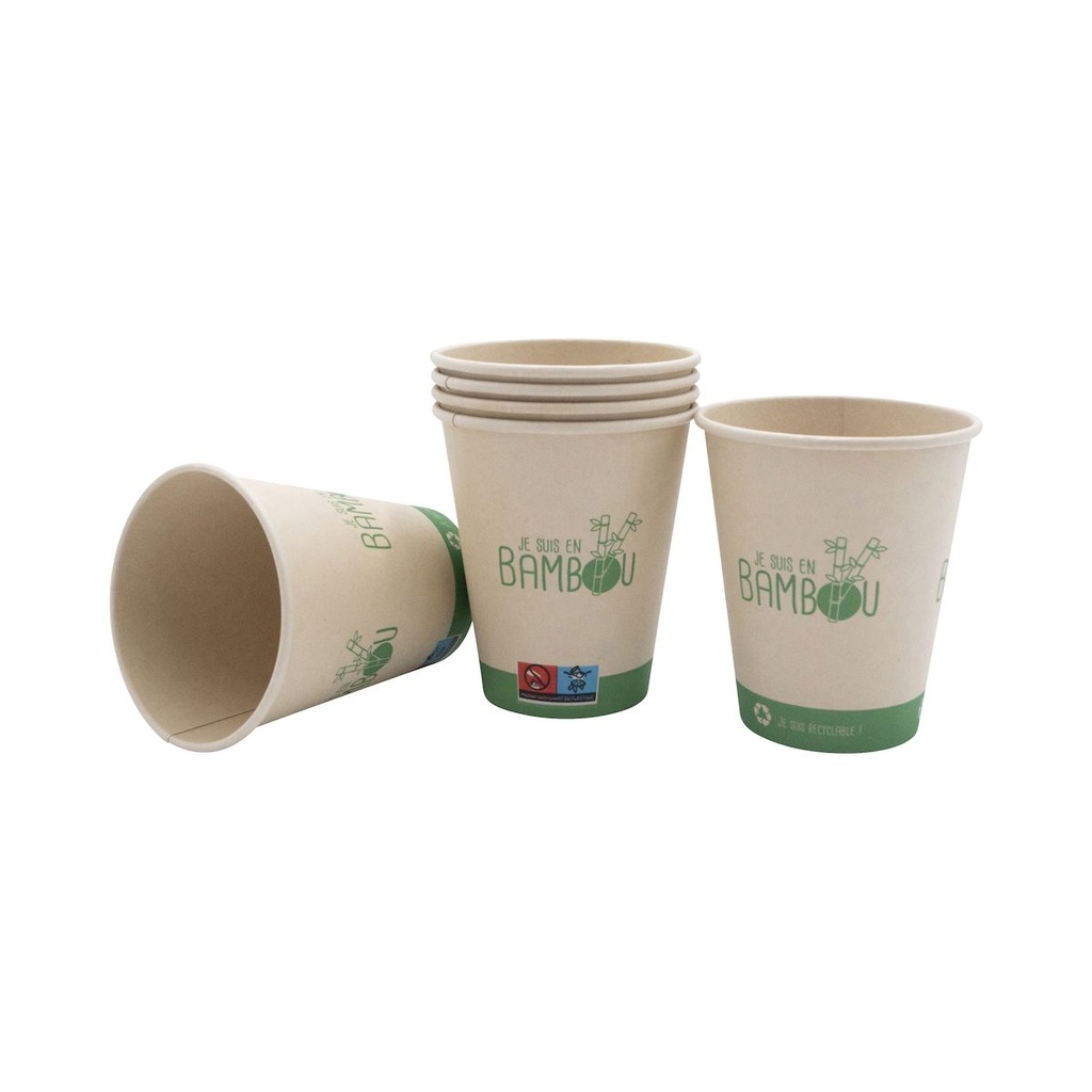 GOBELETS BAMBOU 30cl /50 (PCB20)