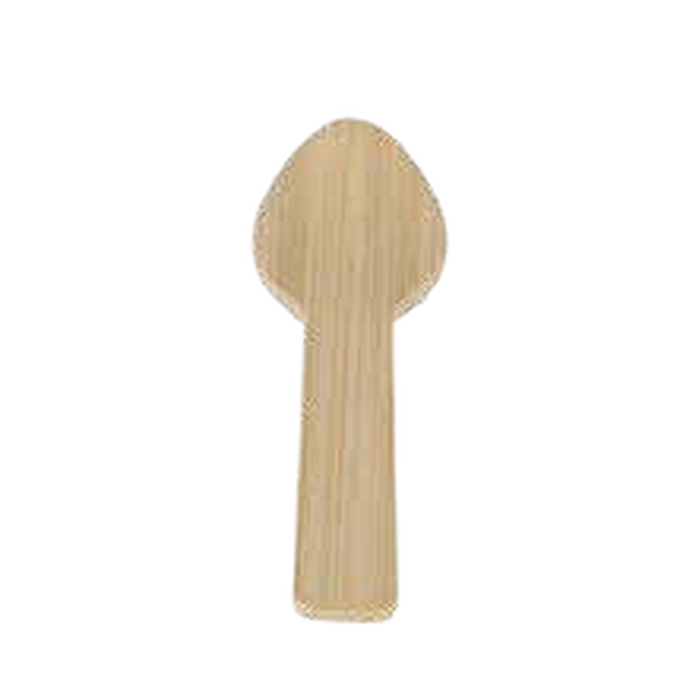 CUILLERES A VERRINE/DESSERT  BAMBOU 8cm /25 (PCB40)