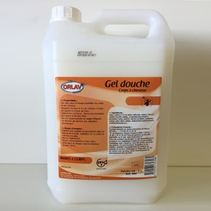 Gel douche corps et cheveux 5L (PCB4)
