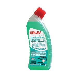 GEL détartrant WC flacon de 750ML avec bec (PCB12)