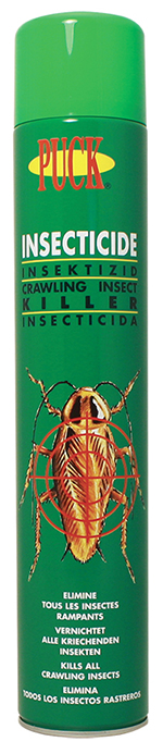 Insecticide insectes rampants blattes fourmis araignées — aérosol 750 ml - PUCK