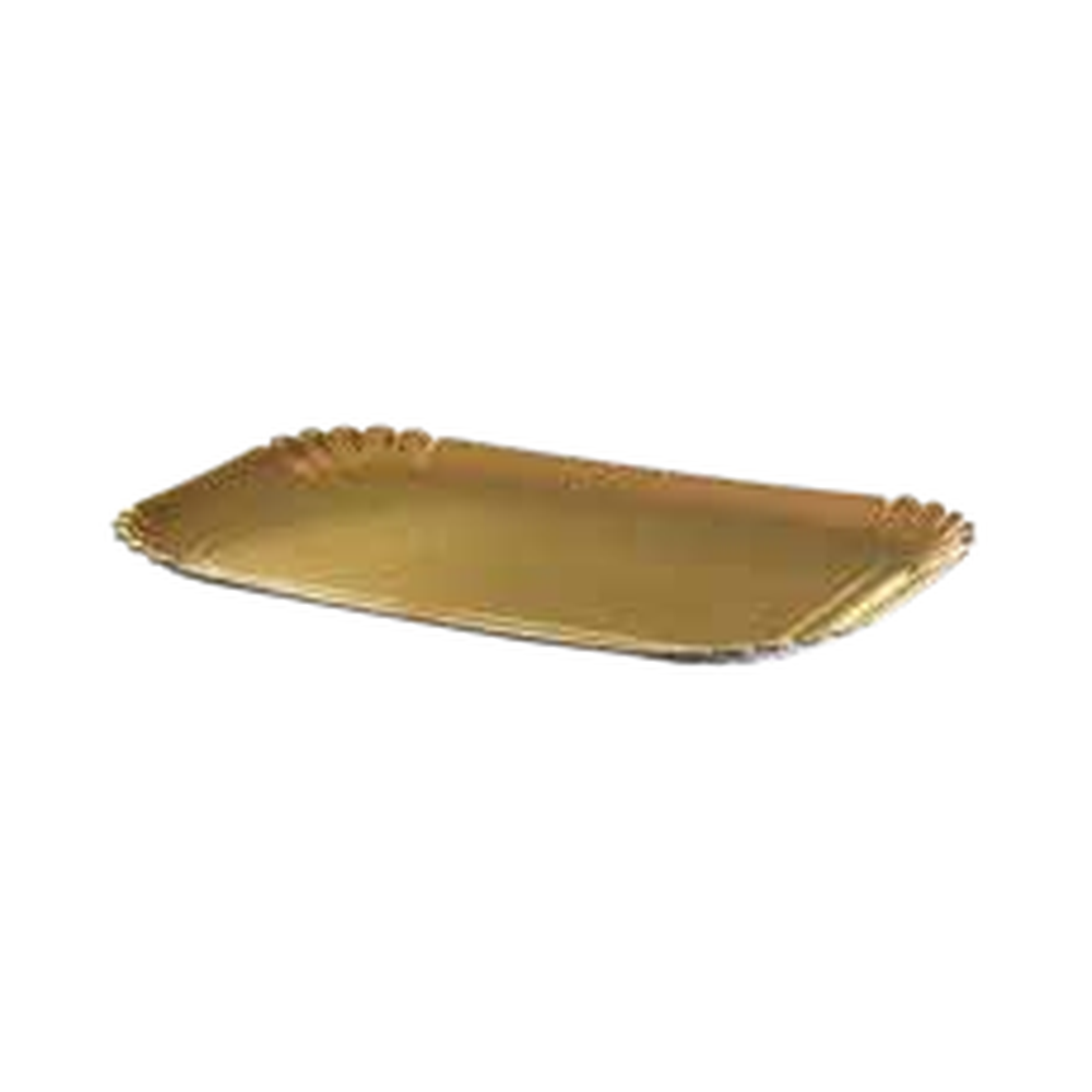 Plateau OR /25 traiteur dim.19X28 (PCB4)