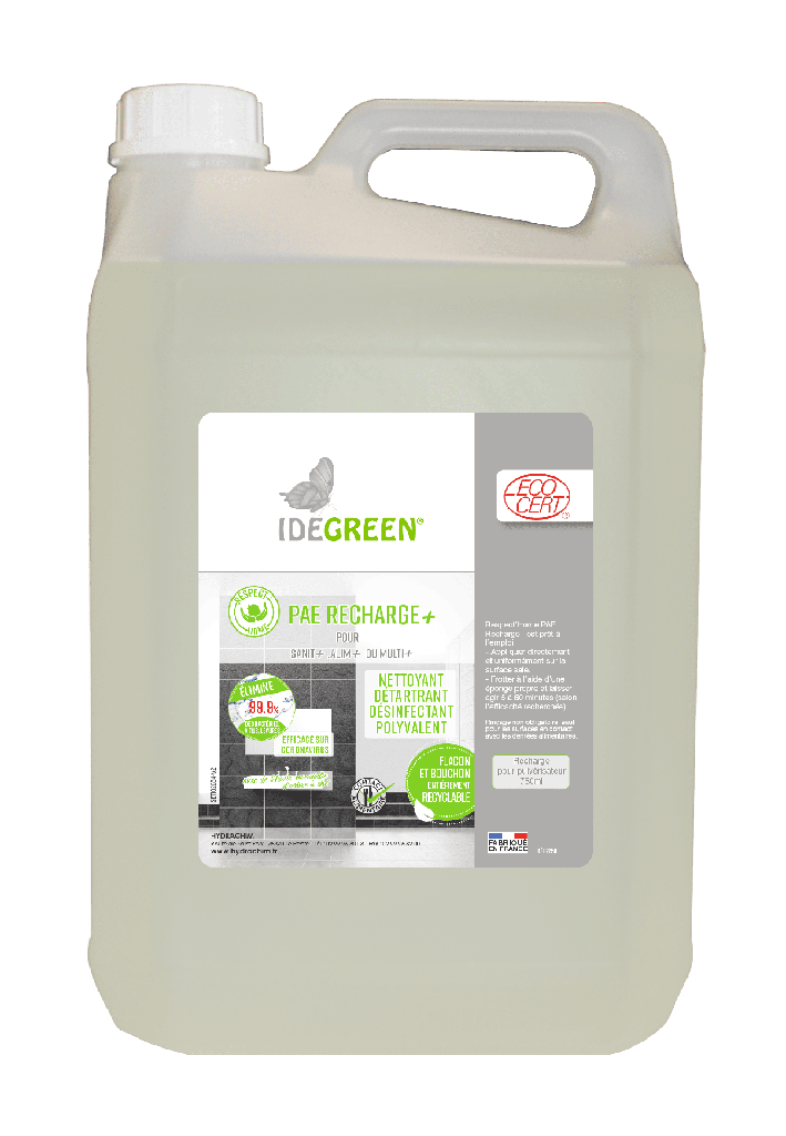 Nettoyant détartrant désinfectant ECOCERT — recharge 4 × 5 L