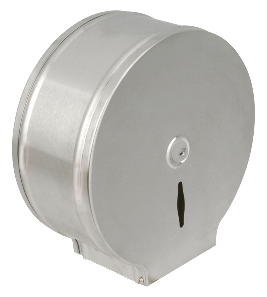 Distributeur de papier toilette maxi jumbo 400 m — inox brossé