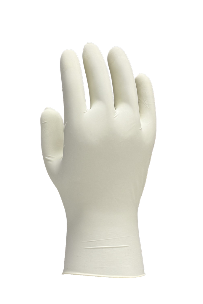 Gant latex non poudré taille L — boîte de 100