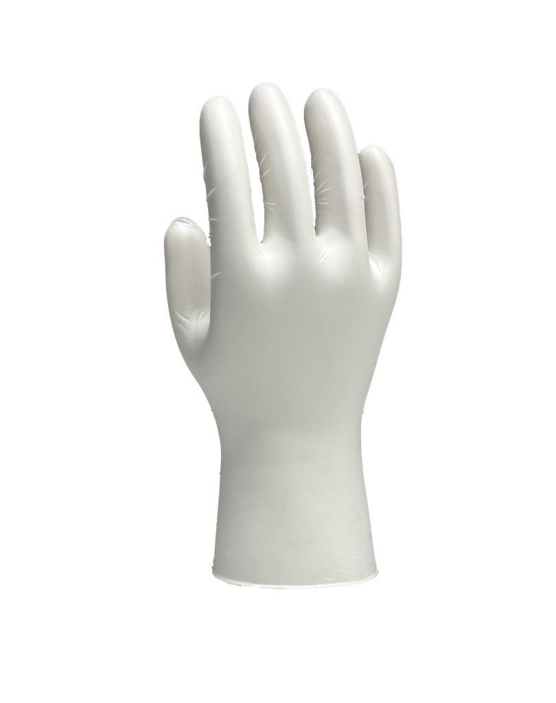Gant vinyle transparent non poudré taille XL — boîte de 100