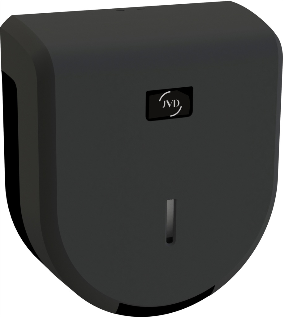 Distributeur de papier toilette mini jumbo 200 m — noir