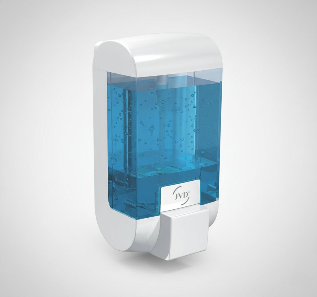 Distributeur de savon gel à réservoir RUBIS 800 ml translucide