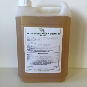 Anti-mousse toiture et terrasse PAE PHY05 — bidon 5 L