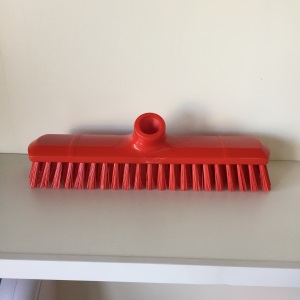 Balai frottoir alimentaire 29 cm code couleur HACCP — rouge