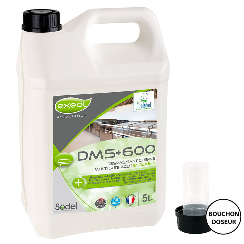 Dégraissant Multi- Surfaces cuisine DMS +600 Ecolabel  5L (PCB2)