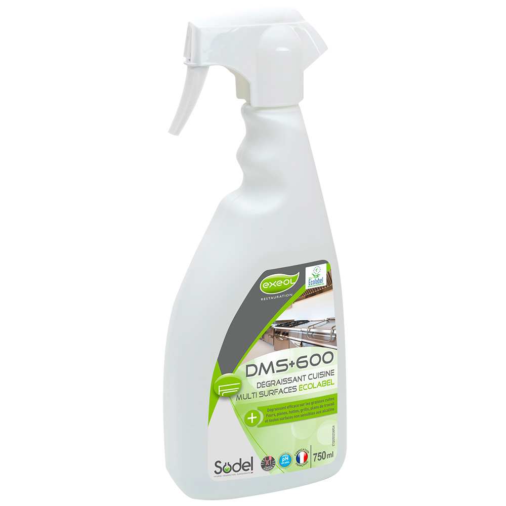 Dégraissant Multi- Surfaces cuisine DMS +600 Ecolabel  750ML (PCB6)