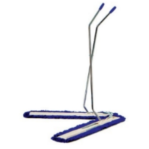Balai ciseaux complet + franges coton 100 cm