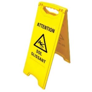 Panneau de signalisation SOL GLISSANT (PCB10)