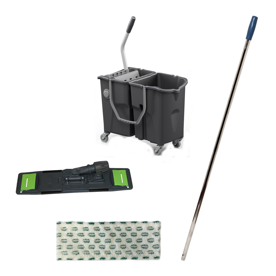 PACKS CHARIOTS CLEVY vert 2X15 L