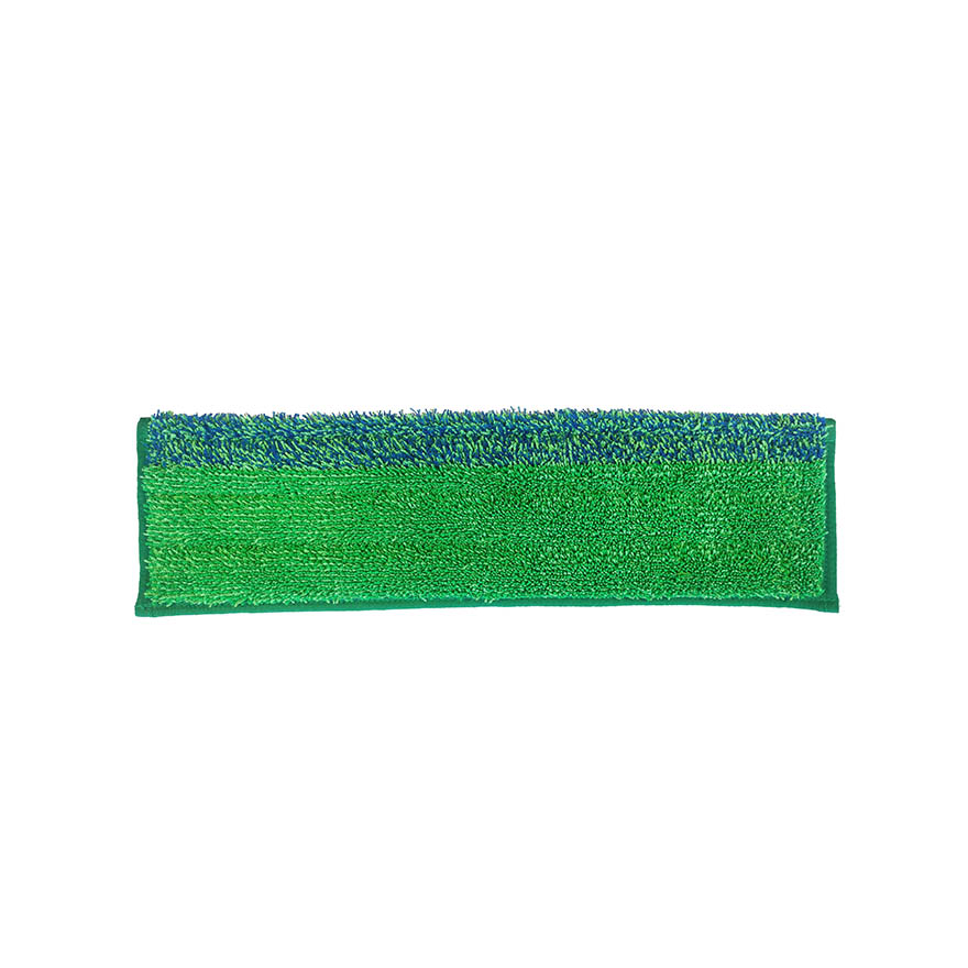 Frange microfibre verte velcro 42CM "DUAL PERFORMANCE" (PCB50)