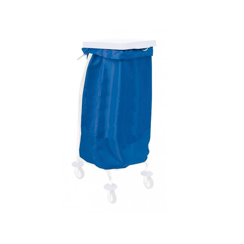 SAC A LINGE UNI BLEU HAUTEUR 100CM TISSU SCLETEX (PCB50)