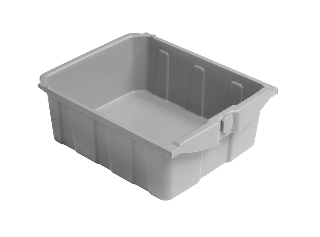 Tiroir coulissant en polypropylène avec serrure à clé, 40L (PCB1)