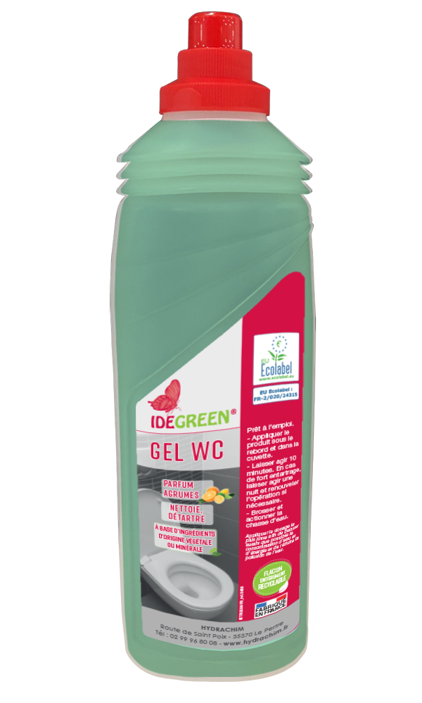 GEL WC ECOLABEL PARFUM CLEMENTINE 750 ML (PCB6)