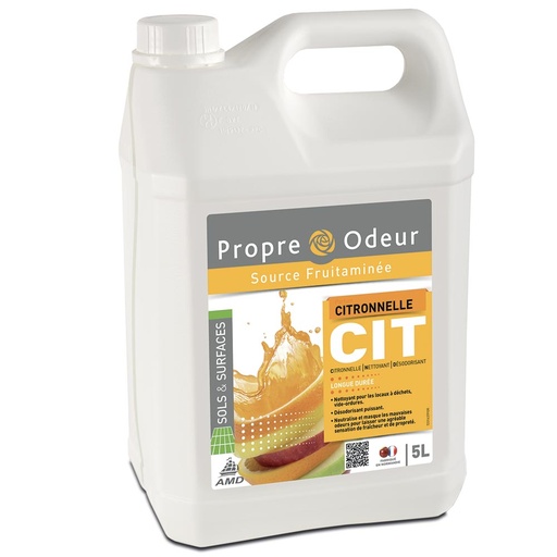 [DE0014] C.I.T CITRONNELLE Long-lasting deodorising cleaner 5L (PCB2)