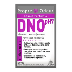 [DE0076] Détergent neutre odorant Fraîcheur Nette — Carton 250 dosettes 20 mL