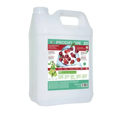 [DE0087] Détergent désinfectant longue rémanence Cramberry 5L