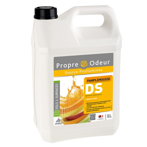 [DE0242] Détergent surodorant sols Pamplemousse — DS carton 250×15 ml