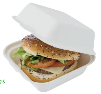 [EB0039] BOITE BURGER BAGASSE /50 (PCB10)