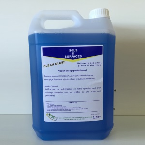 [EG0073] Nettoyant vitres et surfaces modernes CLEAN GLASS - 5 L