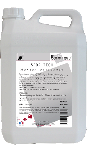 [EG0171] Détergent dégraissant sols sportifs SPOR'TECH - 5 L