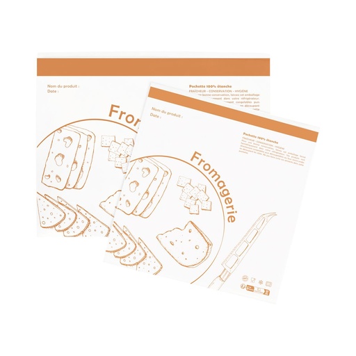 [EN0048] Pochette fromagrie PPT - 250x166mm/1000 (PCB1)
