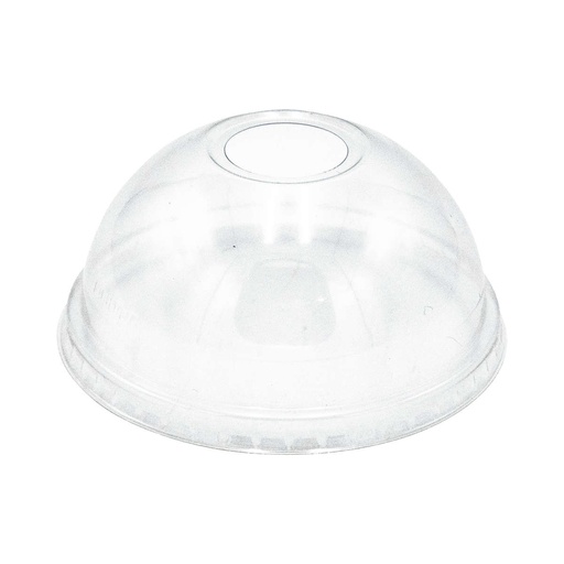[EN0386] Couvercle dôme sans trou pour pot à dessert (EN0385)/50 (PCB20) - pour EN0385