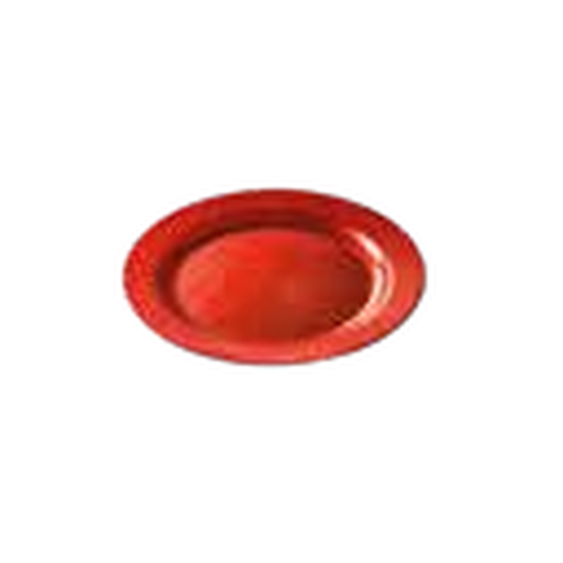 [EN0428] Assiette plate ronde diam240 ROUGE /12 (PCB11)