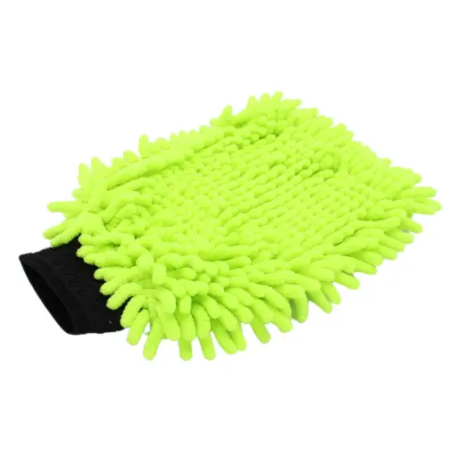[EV0057] Gant de lavage Microfibre RASTA VERT