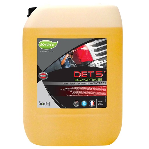 [EV0072] Shampoing Carroseries et Tôles peintes  ECO-OPTIMISE  bidon de 5L