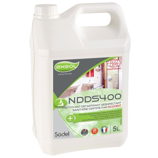 [GE0021] Nettoyant détartrant désinfectant sanitaire ECOCERT — spray 750 ml