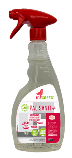 [GE0023] Nettoyant détartrant désinfectant polyvalent ECOCERT — spray 750 ml