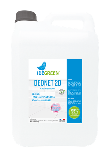 [GE0025] Nettoyant surodorant tous sols parfum iris & cerisier — bidon 5 L