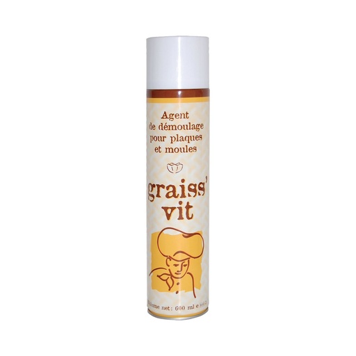 [MB0001] Agent de démoulage pour plaques et moules 600ml (PCB6)