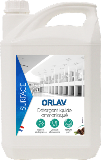 [MB0141] Nettoyant dégraissant ammoniaqué multi-surfaces — bidon 5 L