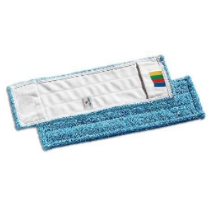 [MN0035] Frange microfibre 40CM  bleue languette + poche (PCB50)