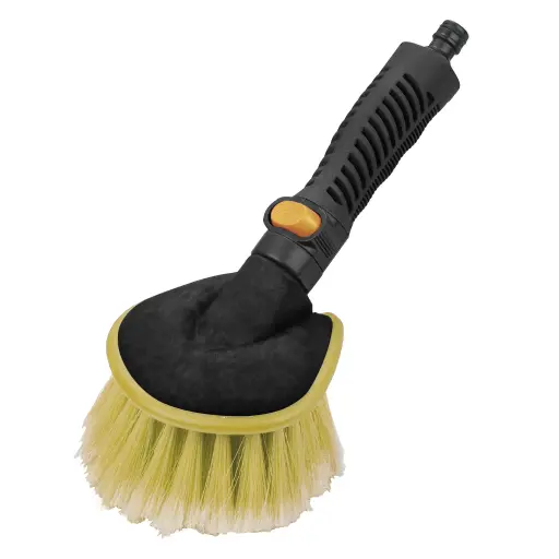 [MN0136] BROSSE VOITURES AVEC RÉSERVOIR 26 CM JAUNE