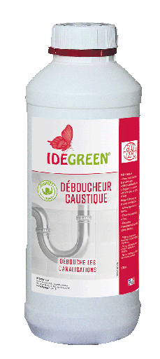 [GE0029] DEBOUCHEUR LIQUIDE CAUSTIQUE ACTIF - ECOCERT-1L (PCB6)